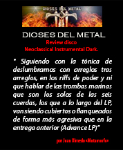 Review Dioses de metal - Neoclassical Instrumental Dark